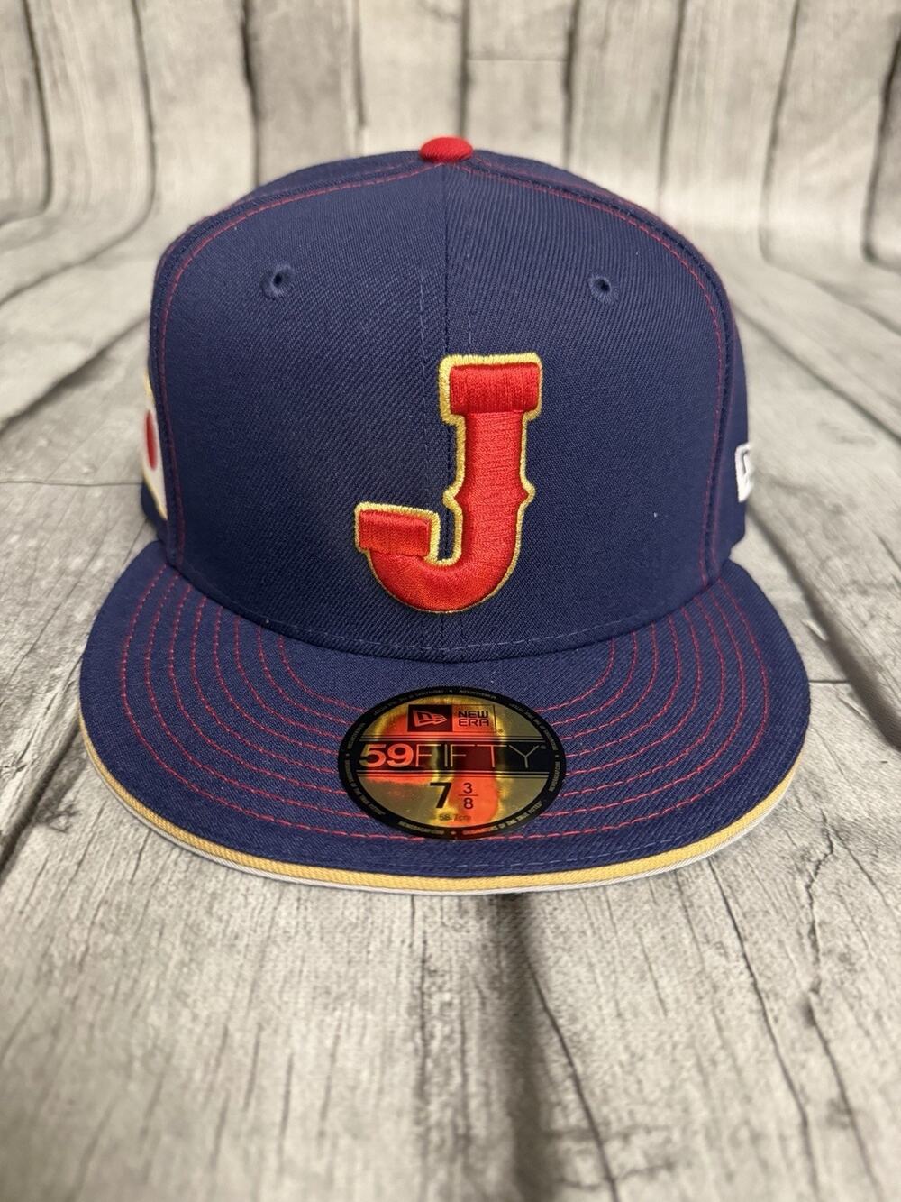 New Era navy Japan Baseball 2026 World Baseball Classic 59FIFTY Fitted Hat 7 3/8